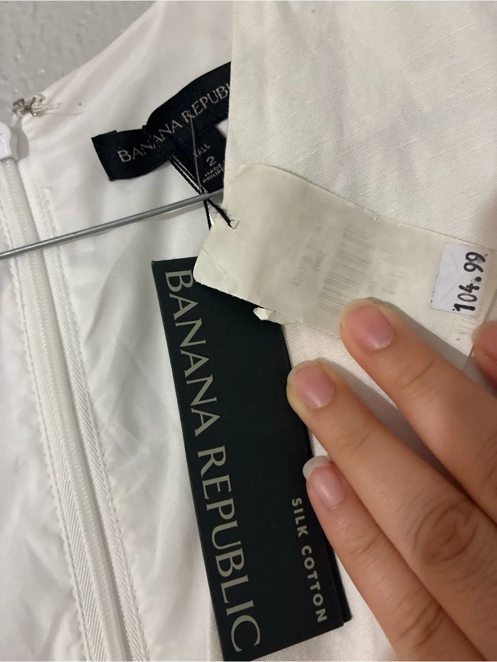 Banana Republic White Short Wrap Linen-Blend Jumpsuit